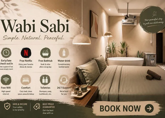Wabi Sabi Saigon Hideout - Netflix & Bathtub District 1